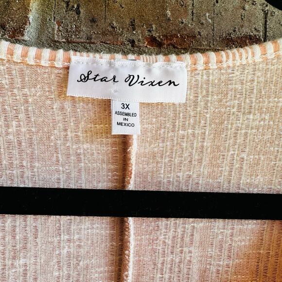 Star Vixen Pink Long Sleeve Pink Blouse - Picture 3 of 4